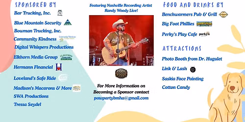 Blue Mountain Humane Association Paw Party Fundraiser