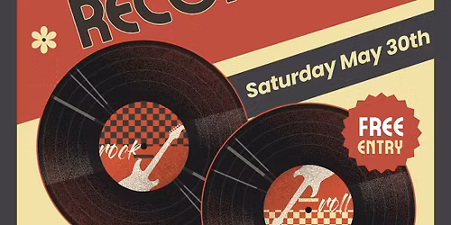 Northampton Record Fair May 30th | garden with DJs | The Black Prince