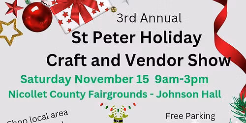 St Peter Holiday Craft Show 2025
