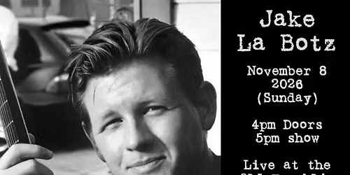 Jake La Botz, Live at the Old Franklin Schoolhouse