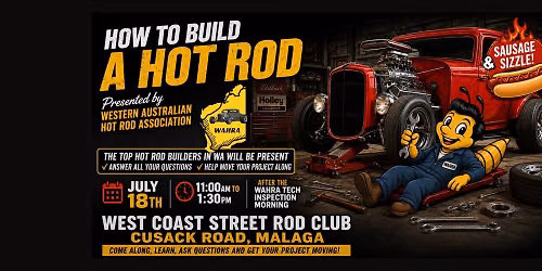 How to Build a Hot Rod Info session