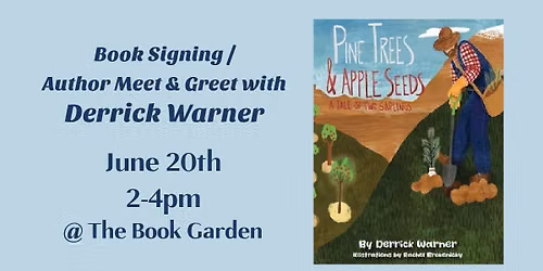 Author Event with Derrick Warner @ The Book Garden