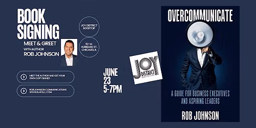 Book Signing Meet & Greet with Author Rob Johnson