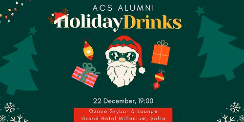 ACS Alumni Holiday Drinks - Dec. 22, 2025