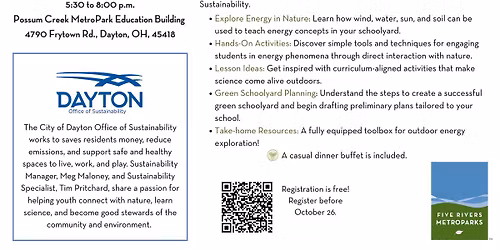 Teachers' Night Out: Energize Your Green Schoolyard