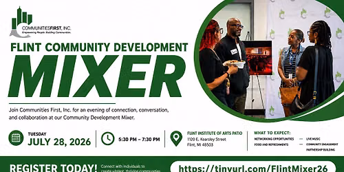 Flint Community Development Mixer