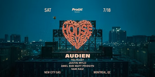 Audien Presents Progressive Houve Never Died