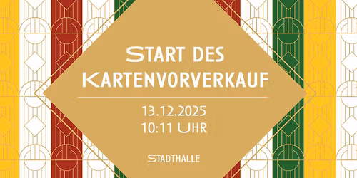 Start des Kartenvorverkaufs