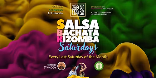 SBK Saturdays - Salsa | Bachata | Kizomba (Latin Dance Party)