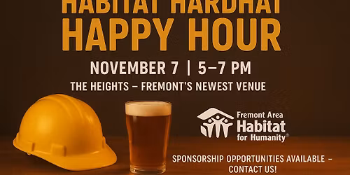 Habitat Hardhat Happy Hour