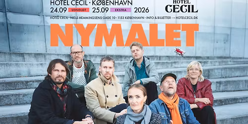 Nymalet | Hotel Cecil, K\u00f8benhavn [ekstrakoncert]