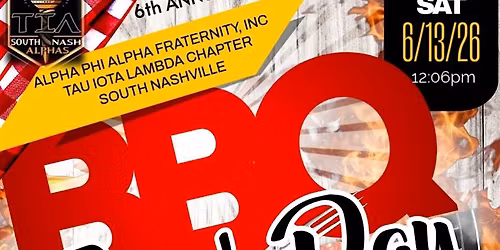 6th Annual \u0391\u03a6\u0391 BARBECUE SATURDAY - as we CELEBRATE FATHER'S DAY!!!!