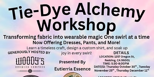 Tie-Dye Alchemy WorkShop