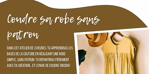 Coudre sa robe longue sans patron