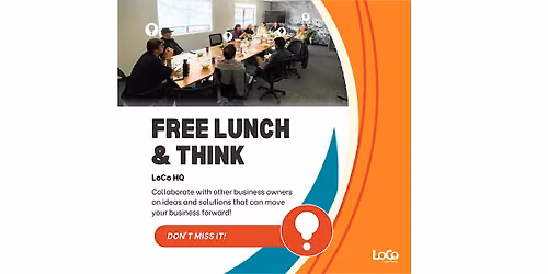 October Free Lunch & Think: Business Problem Solving