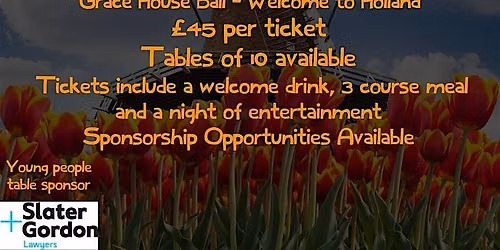 Grace House 'Welcome to Holland' Ball