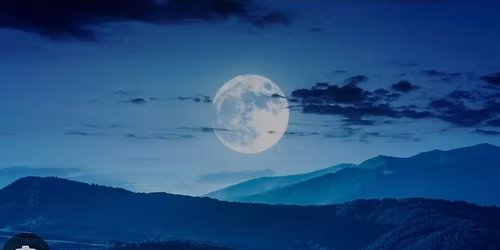 Full Moon (blue moon)  mindfulness and Cold Water dip\/swim x 
