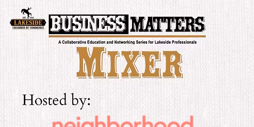 March Business Matter's Mixer
