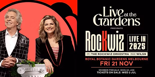 RocKwiz 'Live in 25' with RocKwiz OrKestra and special musical guests (*All Ages)