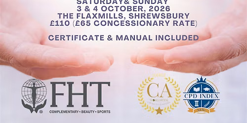 ACCREDITED REIKI II COURSE - SHREWSBURY
