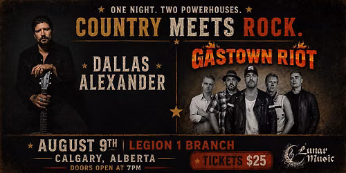 Dallas Alexander-Gastown Riot: Country Meets Rock