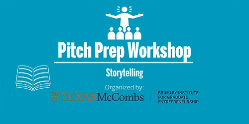 Pitch Prep Workshop: Storytelling