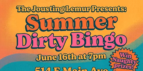 Summer Dirty Bingo