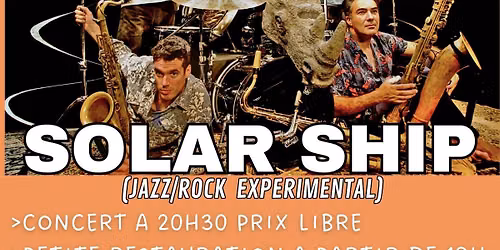 soir\u00e9e concert SOLAR SHIP