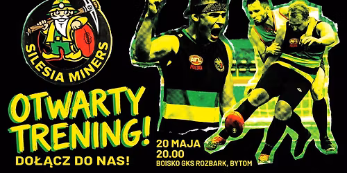 Trening Otwarty!\ufe0f Futbol Australijski\ud83c\udfc9 BYTOM 20.05