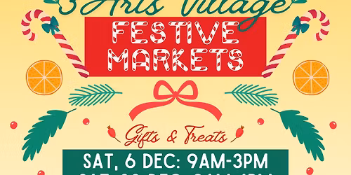 3Arts Village December Homecrafts Market