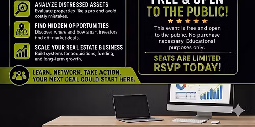 Vegas Tax Lien & Deed Masterclass - Free live real estate training event