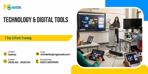 Technology & Digital Tools: 1 Day EdTech Training in Sydney