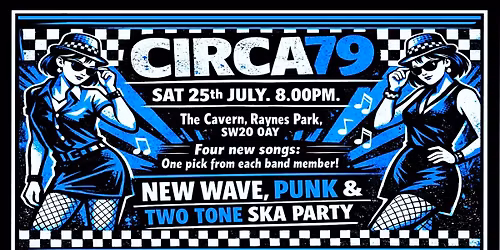 TWO TONE SKA, NEW WAVE & PUNK: CIRCA79 Live @ The Cavern Raynes Park. Music\/band. Jam Clash Specials