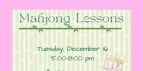 Learn to play Mahjong!! \ud83c\udc04\ufe0f