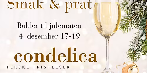 Smak & prat - bobler til julematen