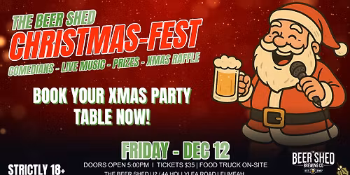 CHRISTMAS-FEST AT THE BEER SHED