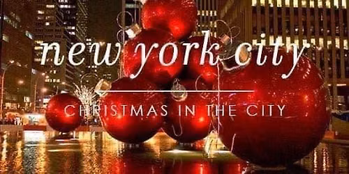 NYC Holiday Bus Trip Saturday 12\/5\/2026