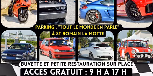 RASSSEMBLEMENT AUTOS & MOTOS STATIQUE 