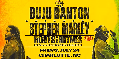 Buju Banton & Stephen Marley Live in Charlotte, NC | 7\/24\/26 | Roots And Rhymes Tour