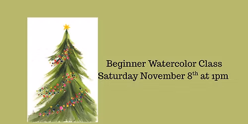 Beginner Watercolor Class