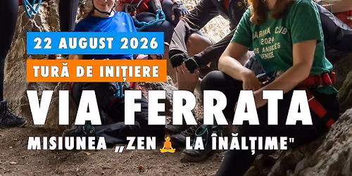 Tur\u0103 de ini\u021biere \u00een Via Ferrata \u26d3\ufe0f aka \u201cMisiunea Suspenda\u021bi \u00een Hamace \ud83e\uddd8\u201d