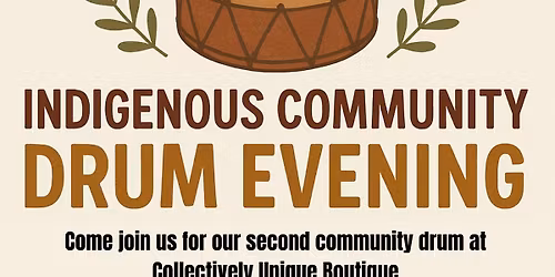 CUB community Indigenous Drum