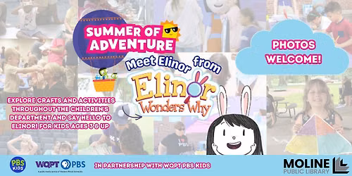 WQPT PBS Summer of Adventure: Meet Elinor from Elinor Wonders Why