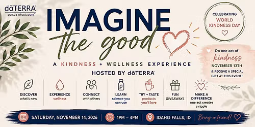 IMAGINE THE GOOD