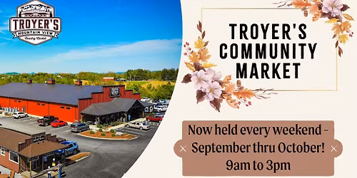 Troyer's Community Market - Fall 2025