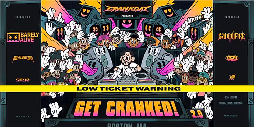 CRANKDAT Night 2: November 22nd