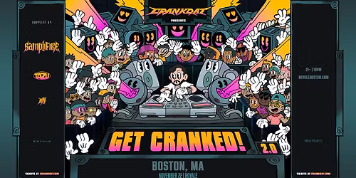 CRANKDAT Night 2: November 22nd