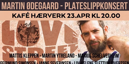 Martin \u00d8degaard plateslipp  \/\/ Kaf\u00e9 H\u00e6rverk 