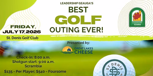 Leadership Geauga's Best Golf Outing Ever!