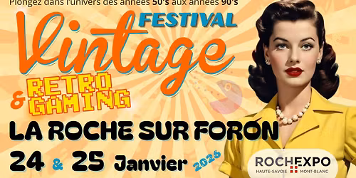 FESTIVAL VINTAGE & RETROGAMING - ROCHEXPO 2026